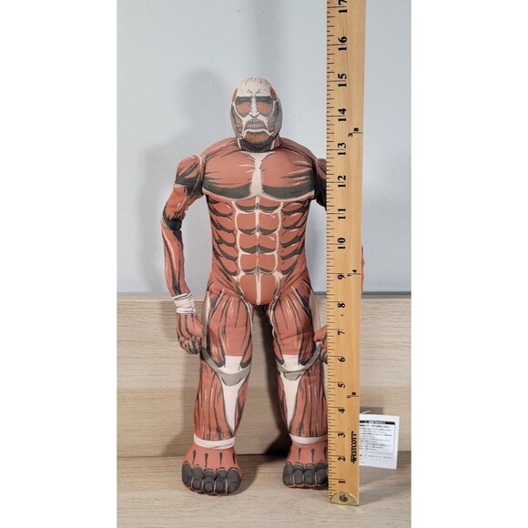 Attack On Titan Colossal Bakibaki Big Plush Stuffed Large Doll Japan Anime Manga - Picture 9 of 9